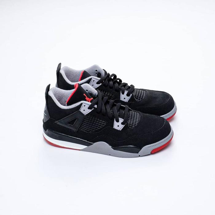 " Baby & Kids " Air Jordan 4 Retro OG Bred TD / PS