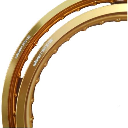 VELG TRAIL SET KLX 150 HONDA CRF 150 18-21 KENDA WILWOOD EMAS