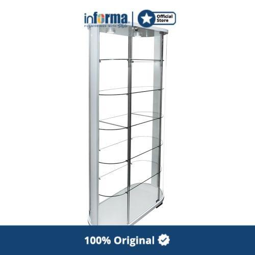 Informa - Oakland Curio Lemari Pajang - Putih