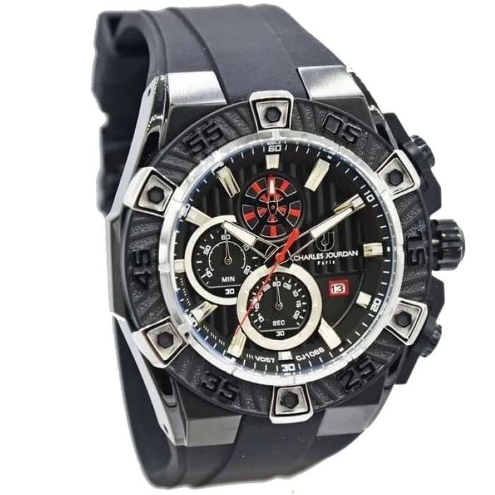 JAM TANGAN CHARLES JOURDAN ORIGINAL CJ1088 1732C JAM TANGAN PRIA LA
