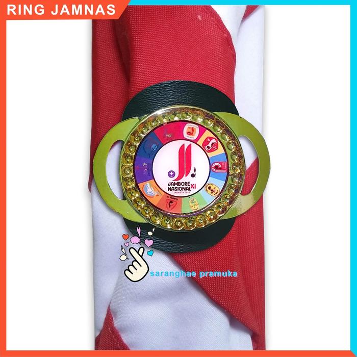 Ring Hasduk Pramuka Logo Jambore Nasional Jamnas Xi