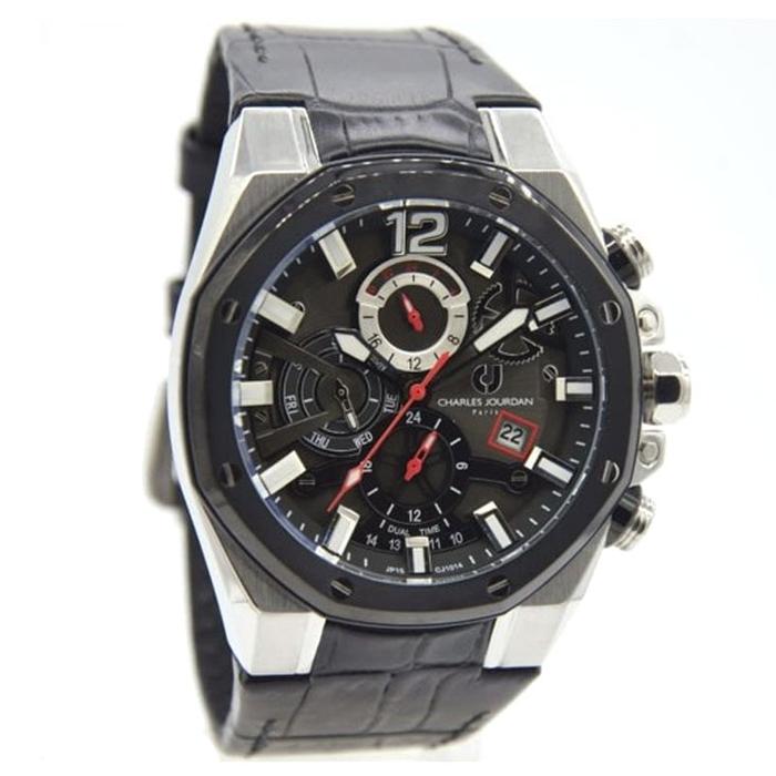 JAM TANGAN CHARLES JOURDAN ORIGINAL CJ1014 1345C JAM TANGAN PRIA LA