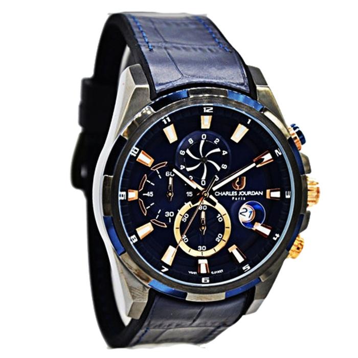 JAM TANGAN CHARLES JOURDAN ORIGINAL CJ1027 1782C JAM TANGAN PRIA LA