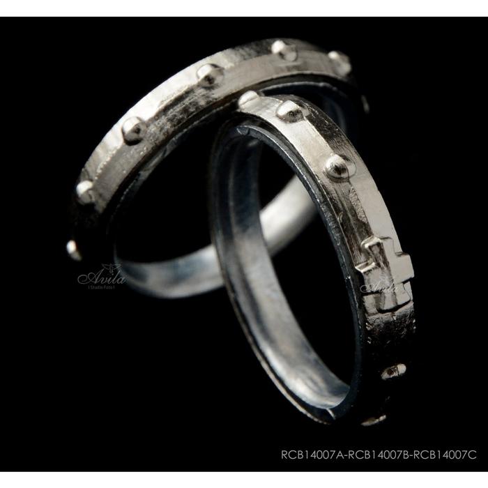 Rosario Cincin Rotating Ring Doa Katolik