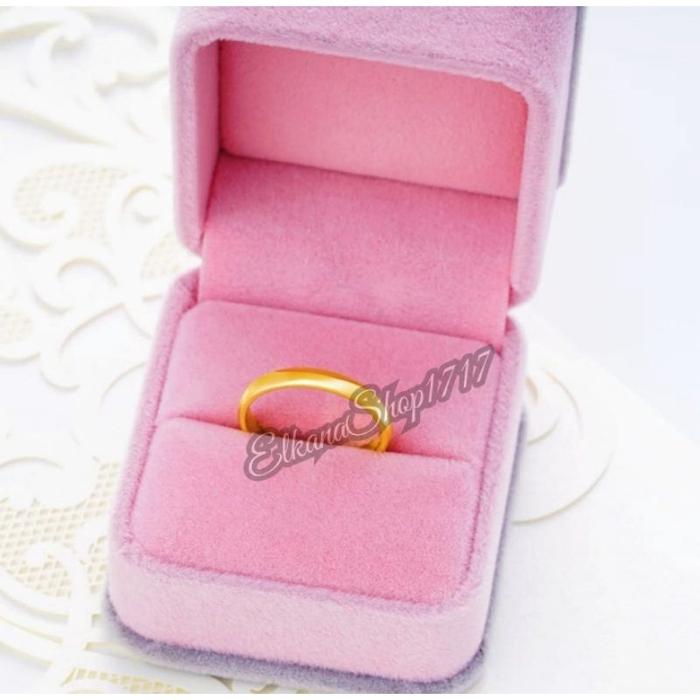 Viral Cincin Logam Uang Gopek 500kuningan Couple Anti Karat Berkualita
