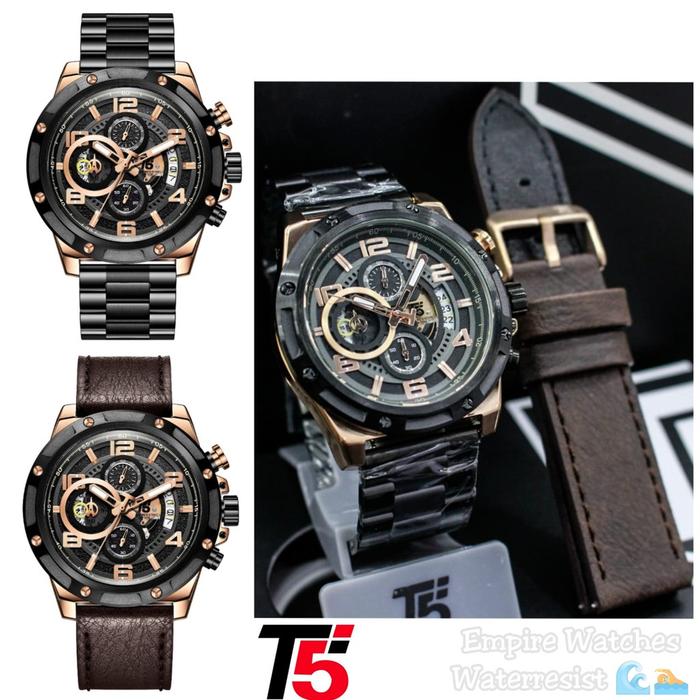 J an T5 H3706 3706 H3706G Pria Cowok Alog Chrono dan gal Aktif Rai