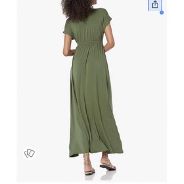 AAS Amazon Essentials Women s Surplice Maxi Dress