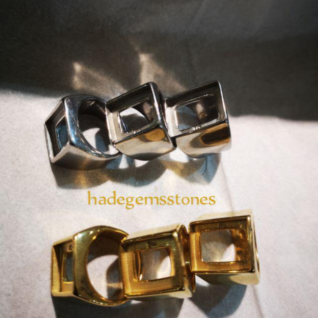 Ring emban Titanium Super Model Kotak