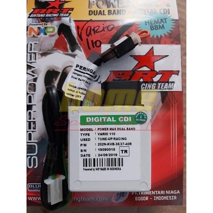 Dijual CDI BRT Dual Band Powermax Honda Vario 110 Karbu Type TR Diskon