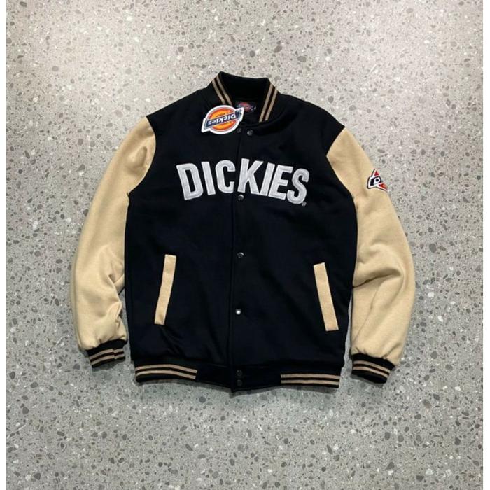 VARSITY JAKET BASEBALL PRIA WANITA ORIGINAL DICKIES FULL TAG&LABEL