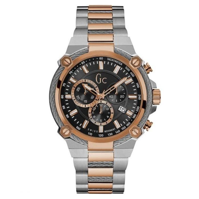 JAM GUESS GC ORIGINAL Y24002G2 24002 GUESS Y24002 JAM TANGAN PRIA LA