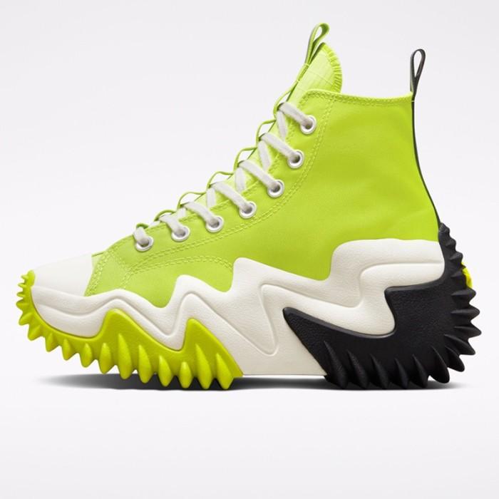 populer Setu Converse Origil Run Star Motion Lime 172066c size 37