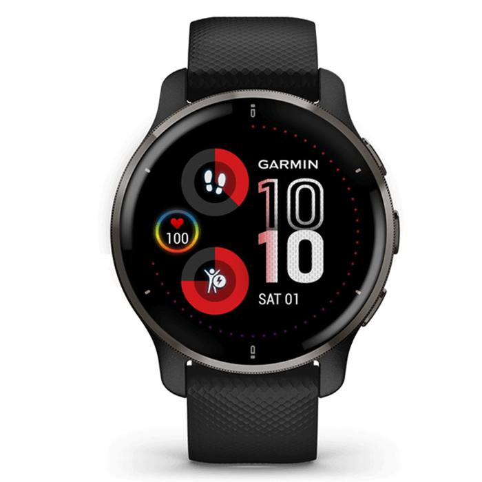 GARMIN WATCH ORIGINAL GARMIN VENU2 PLUSGPS BLACK SLATE KORSEA JAM PRIA