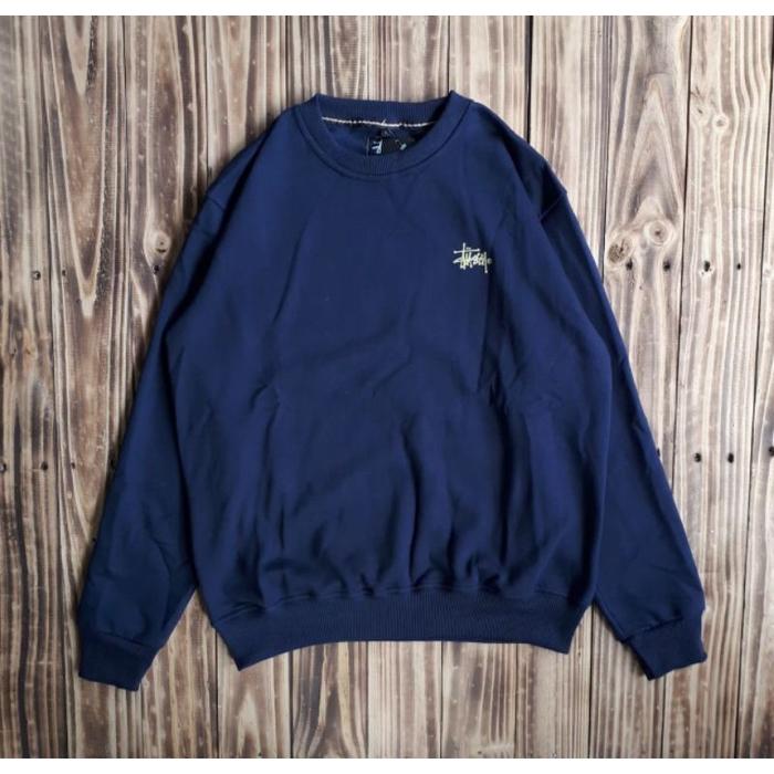 Sweater Stussy - Crewneck Stussy - Jaket Kasual - Hoodie pria Stussy