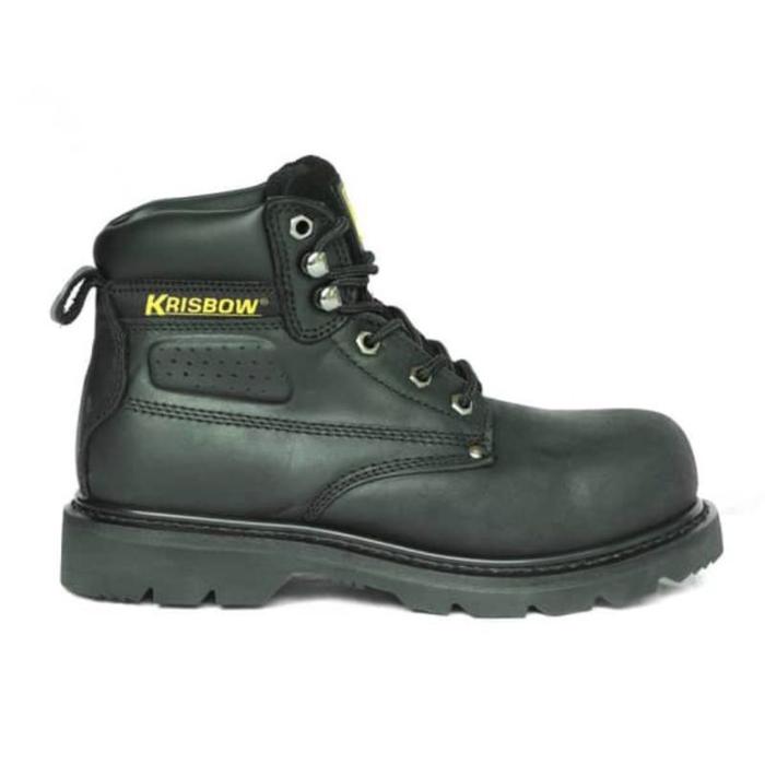Krisbow Vulcan Sepatu Pengaman - Sepatu safety Hitam