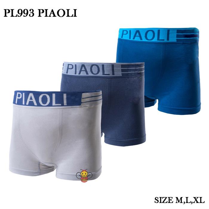 Boxer Pria Kolor Cd Underwear Man Daleman Cowok Pl993 Piaoli