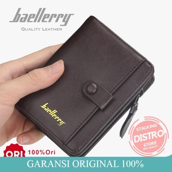 Dompet BAELLERRY D9153 Dompet Pria Dompet Lipat Pria Dompet Kulit