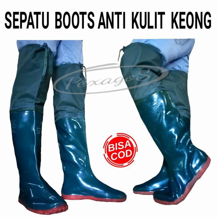 SEPATU SAWAH SEPATU BOOT SAWAH ANTI AIR SEPATU BOOT KARET SEPATU BOAT