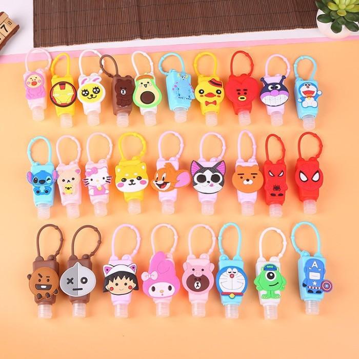 Botol Hand Sanitizer Cartoon / Gantungan botol handsanitizer