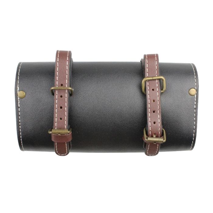 Zzz Tas Pouch Organizer 2 Strap Bahan Kulit Tebal Untuk Stang Motor