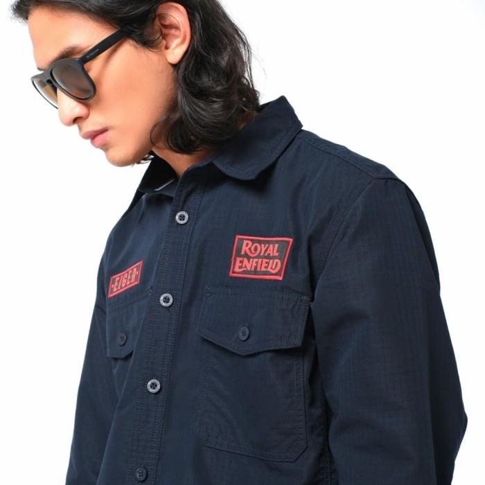 EIGER EXRE TIRUVOTTIYUR SHIRT kemeja pdl X royal Enfield