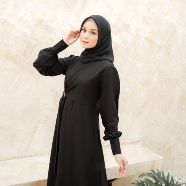 Trand Gamis Lebaran 2022 Gamis Putih Remaja Polos Model Serafinahijab