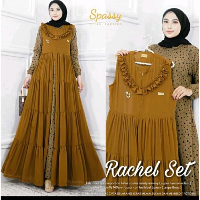 Gamis 2In1#Rachel Set