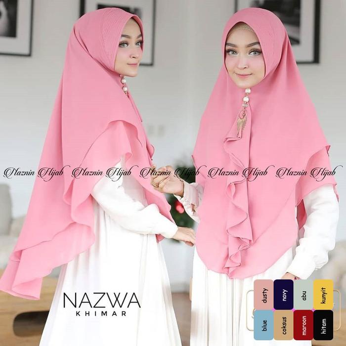 Khimar Nazwa Jilbab Khimar Pet/ Bergo / Khimar Bergo / Muslim Wanita