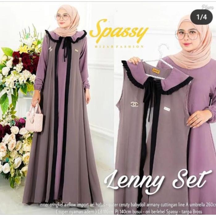 Gamis 2In1 #Lenny Set