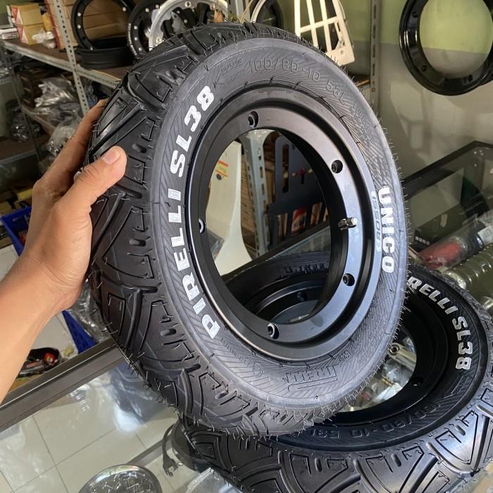 velg tubeless vrossi ban pirelli SL38 unico vespa ring 10