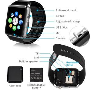Smart Watch Jam Tangan Cerdas A1 Sim Card Bluetooth Usb Mic Camera Hp