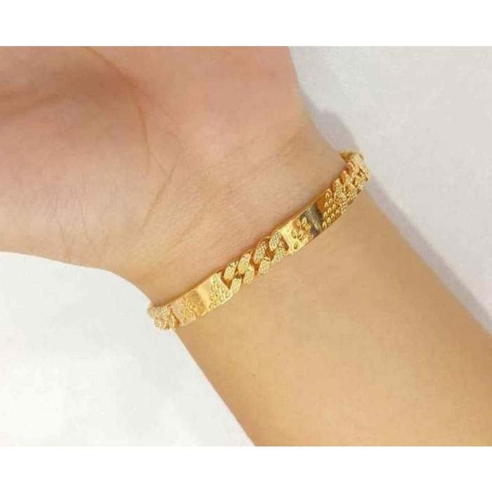 gelang Rante pelat Rante titanium
