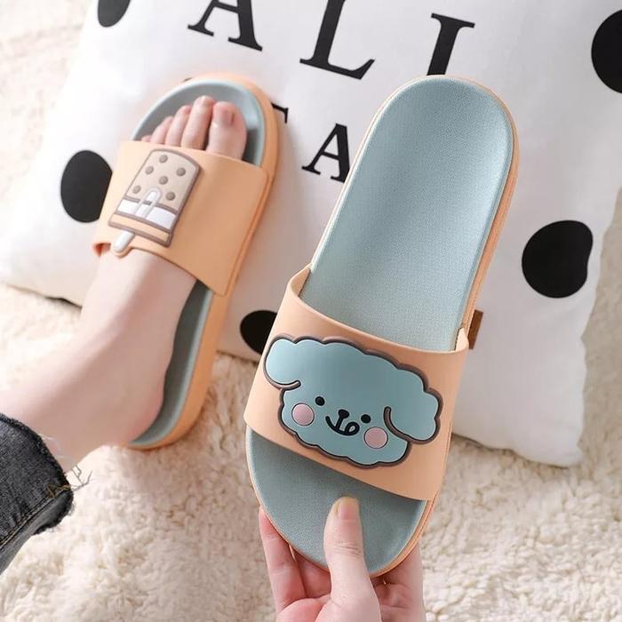 TERMURAH.. SENDAL CEWEK BTS IMPORT KOREA XIBOBA 37-40