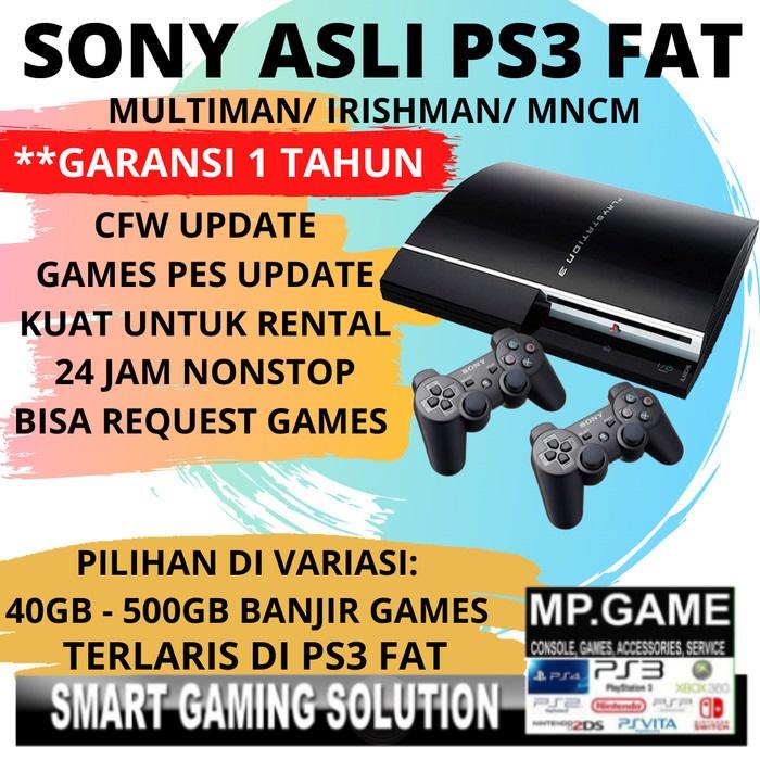 KHUSUS JTR KARGO CARGO Paling Murah PS3 Fat Playstation 3 Fat Full