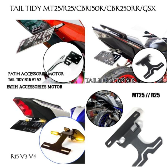 paket komplit tail tidy tailtidy xsr cbr150 r25/mt25 adv 160 vario