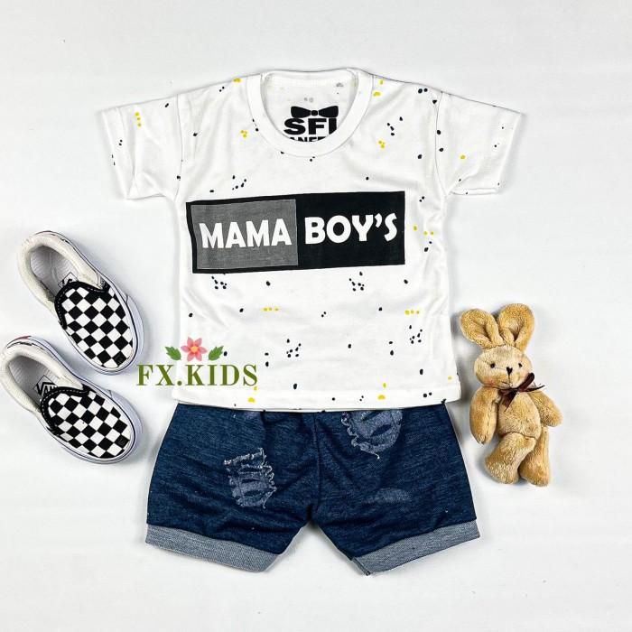 [Cod] Setelan Baju Anak Laki Laki Katun Import Giordano Baju Bayi Cowo