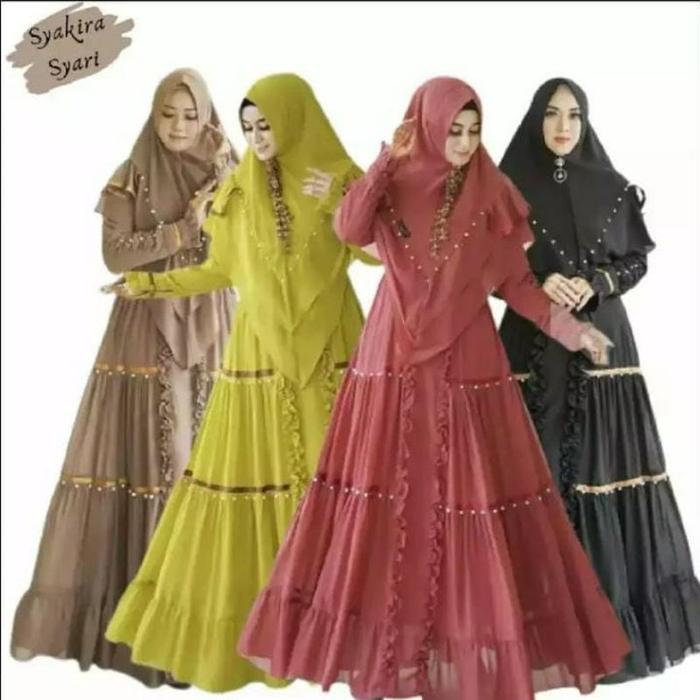 [PROMO] Gamis Syar'i asdf - Gamis Syar'i Terbaru - Syakira Syar'i +