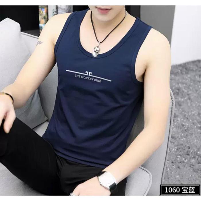 COD/ BS/COD//KAOS DALAM SINGLET MONKEY KING PRIA//TERLARIS