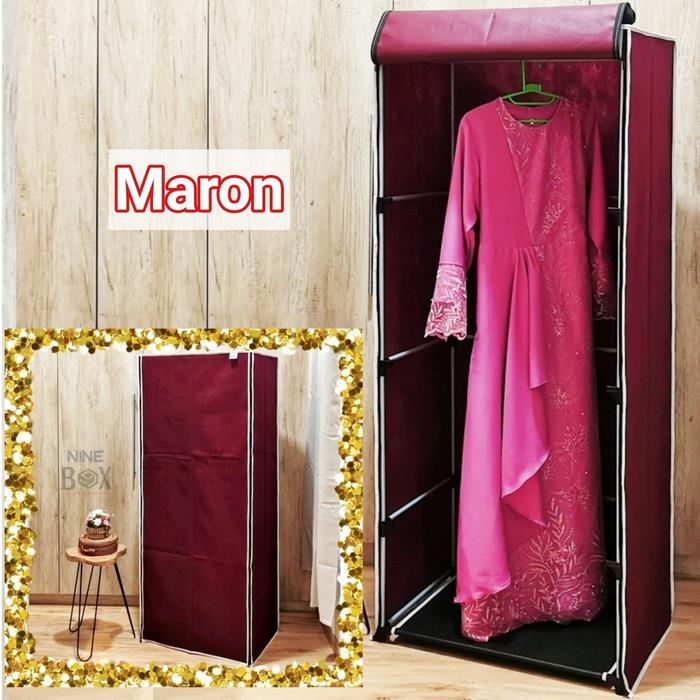 NINE BOX RAK GAMIS / LEMARI GAMIS / LEMARI BAJU GAMIS / RAK BAJU