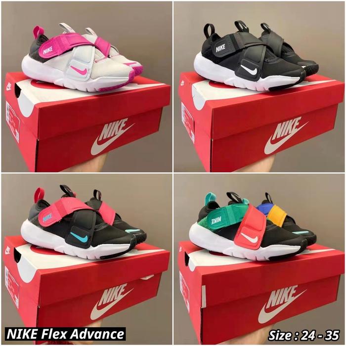 \BEST/ NIKE / Sepatu Kets Anak NIKE FLEX ADVANCE / Slip On Kids /