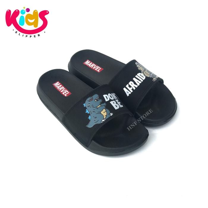 \BEST/ Sandal Selop Anak Motif Godzilla Vs King Kong Model Lucu Bahan