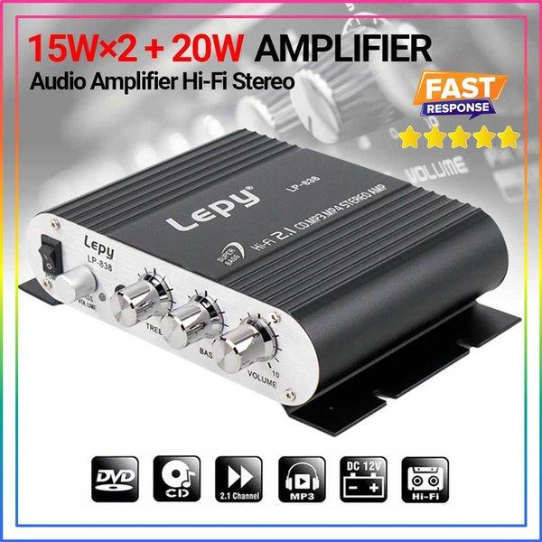 Jual HiFi Stereo Amplifier Treble Bass Booster Diskon