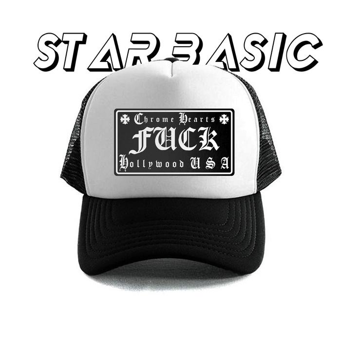 Topi Jaring CH FUCK - Topi Trucker - Topi jaring Pria - Topi Trucker