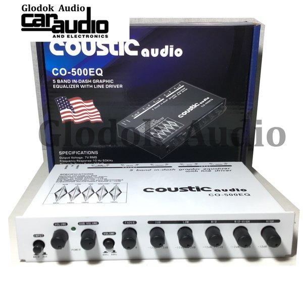 Parametrik  Priem Equalizer Coustic Audio CO 500 EQ 5 Band in