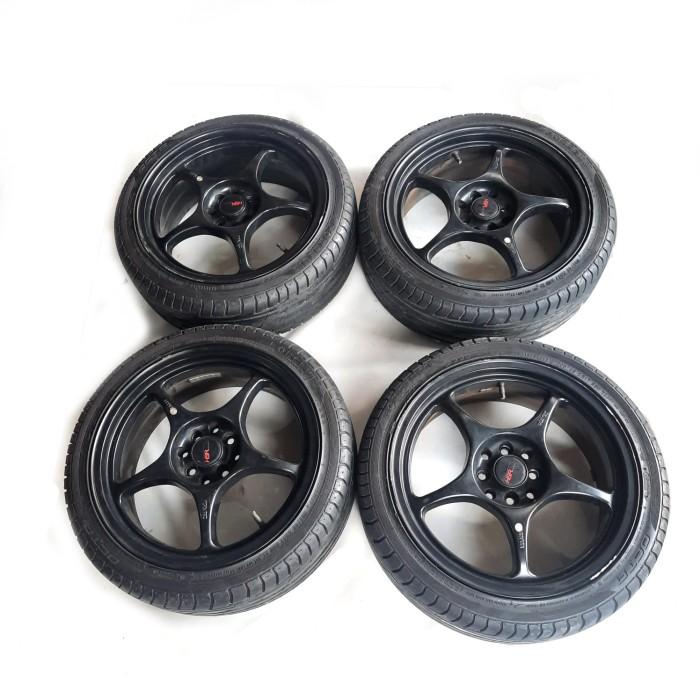 Velg Tulang enkei HSR Wheel R17 Ban Accelera Forceum 205/45