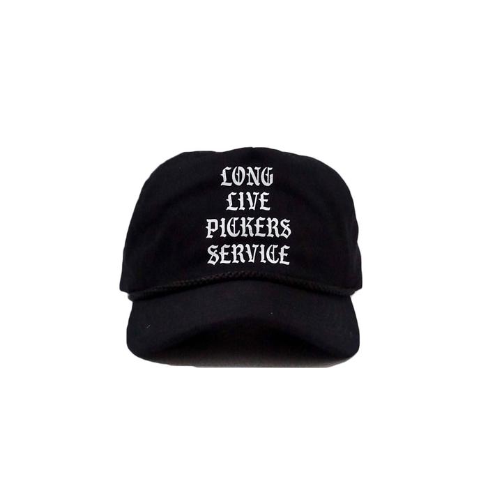 PICKERS SERVICE LONG LIVE BLACK - SNAPBACK HAT