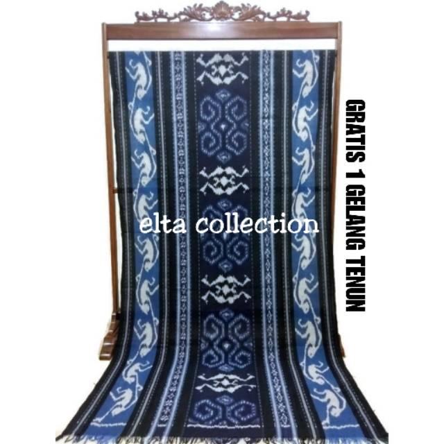 ready Kain tenun blanket ikat etnik motive sumba
