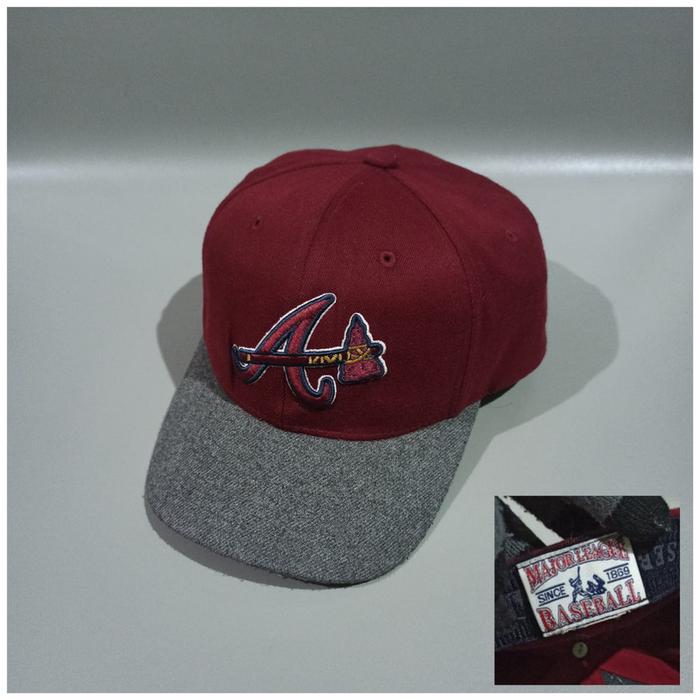 Topi MLB A Altanta Cap Second Preloved Original 335