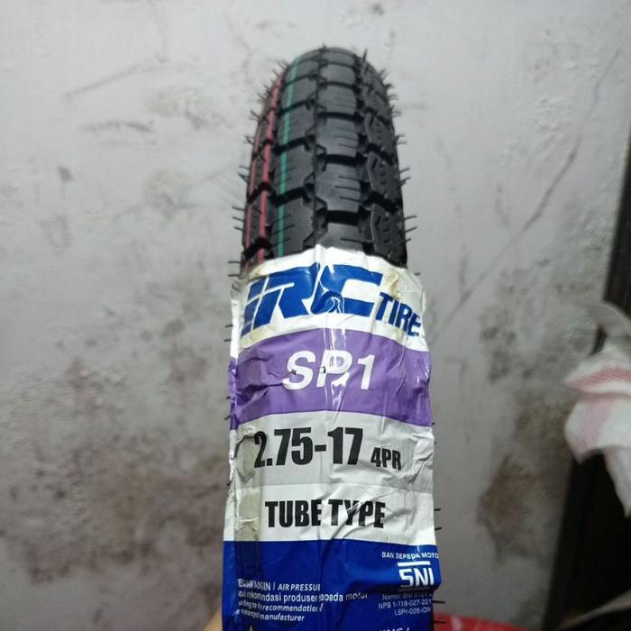 IRC 2.75-17 SP1 INOUE BAN LUAR IRC MOTOR TUBE TYPE RING 17 SP 1