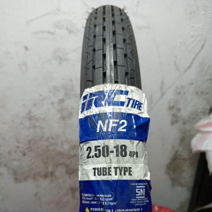 IRC 2.50-18 NF2 INOUE BAN LUAR IRC MOTOR TUBE TYPE RING 17 NF 2